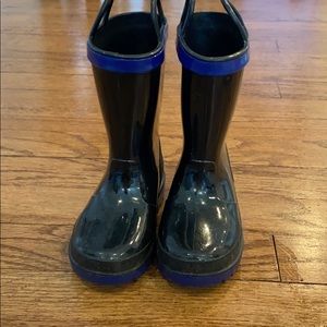 Toddler boy rain boots